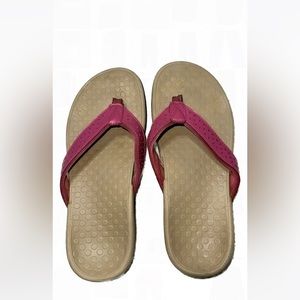 Vionic Sandals Womens Tide‎ Perf Slip On Thong Flip Flops Size 8